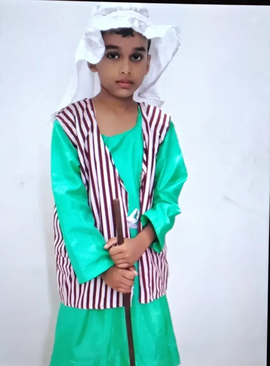 Client shared costume photo