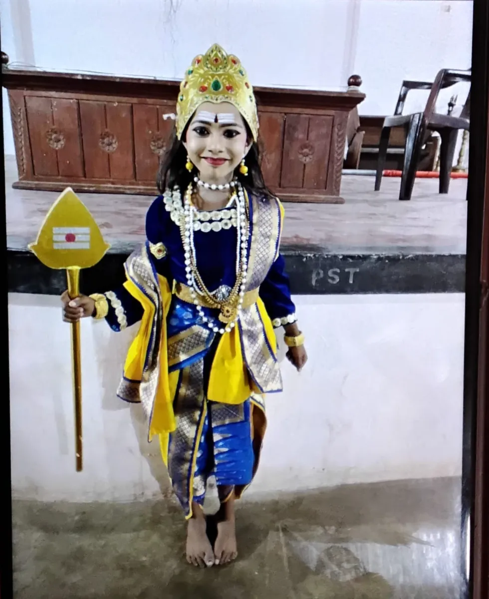 Client shared costume photo